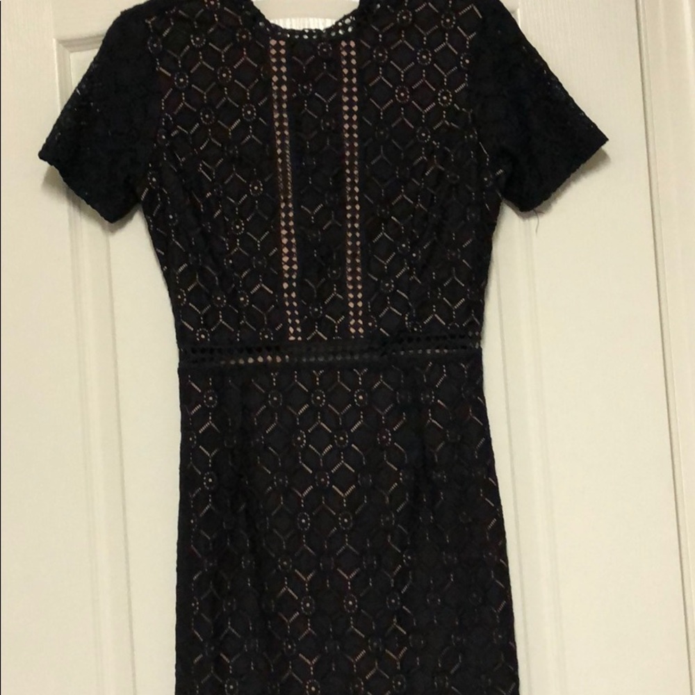 Delicate black dress